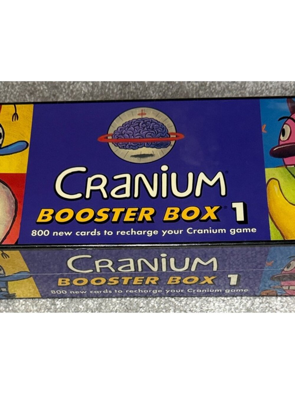 Cranium Booster Box 1 For Cranium Board Game 4 New Decks, 800 Cards New Sealed